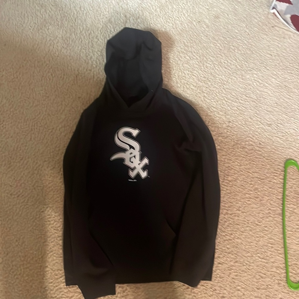 Black soxs hoodie
